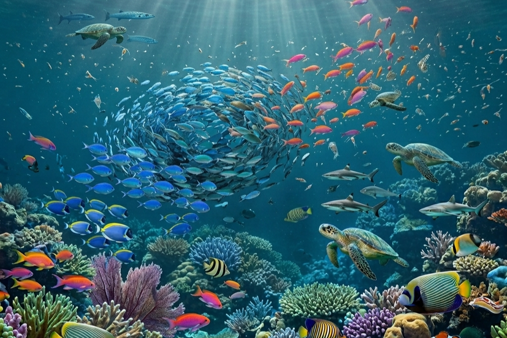 alat monitoring biota laut