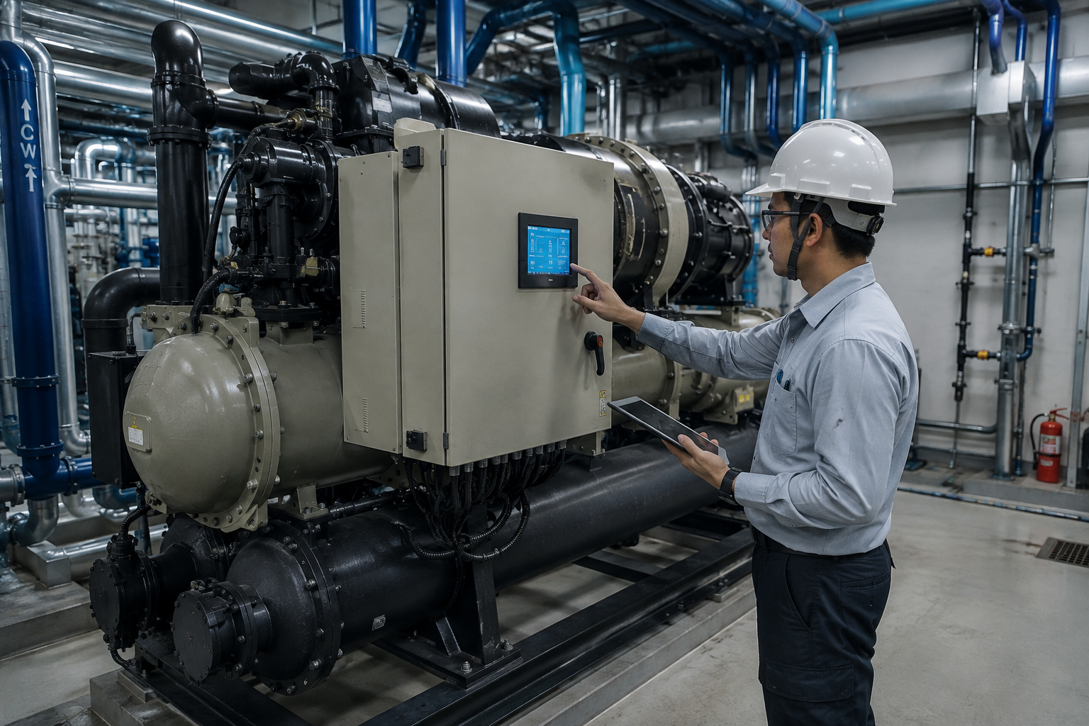 Chiller monitoring