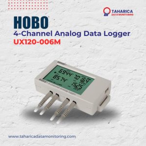 Alat Perekam Data HOBO 4-Channel Analog Data Logger UX120-006M