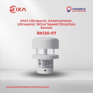 Sensor Angin Ultrasonik RK120-07 Mini Ultrasonic Anemometer, Ultrasonic Wind Speed Direction Sensor