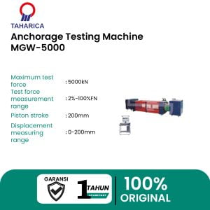 Alat Uji Jangkar MGW-5000 Anchorage Testing Machine