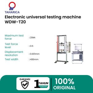 Alat Uji Tarik dan Tekan Elektronik Universal WDW-T20 Microcomputer Control Electronic Universal Testing Machine