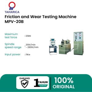 Mesin Uji Gesekan dan Keausan MPV-20B screen display PV friction testing machine