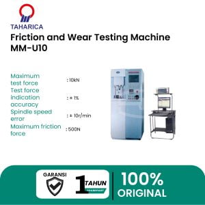 Mesin Uji Gesekan dan Keausan MM-U10 screen display material end face friction and wear testing machine