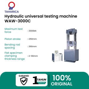 Alat Uji Tekan dan Tarik Hidrolik Universal WAW-3000C Microcomputer Controlled Electro-hydraulic Servo Universal Testing Machine