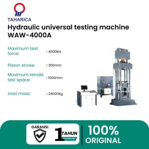 Alat Uji Tekan dan Tarik Hidrolik Universal WAW-4000A Microcomputer Controlled Electro-hydraulic Servo Universal Testing Machine