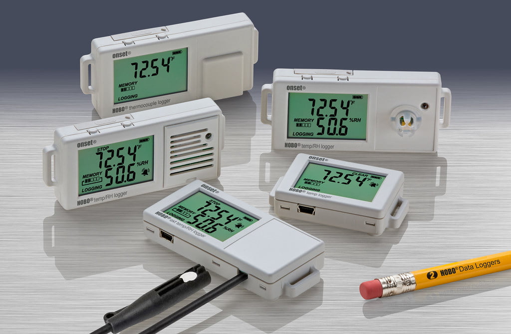 alat perekam suhu hobo data logger