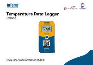 Temperature data logger InTemp CX1002 untuk logistik dan pengiriman