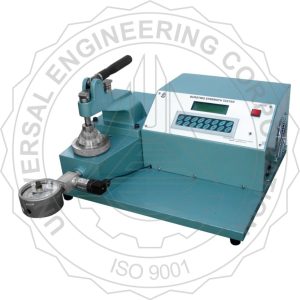 Alat Uji Instrument BURSTING STRENGTH TESTER FOR PAPER DIGITAL DISPLAY (LEVER ARM CLAMPING) UEC-1010 A2