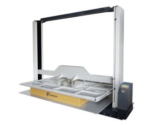 Alat Uji Kompresi Kemasan Karton Product Serial : DAS-1043-M010(20KN)LCD Monitor Carton Packaging Compression Tester Confirm to ISO 12048 ISO 2872 ASTM D4169 TAPPI T804 GB T4857-4 JIS Z212 Standard