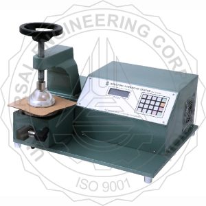 Alat Uji Instrument BURSTING STRENGTH TESTER FOR BOARD & SOLID FIBRE CORRUGATED BOARD DIGITAL DISPLAY (CLAMPING THROUGH HAND WHEEL) UEC-1010 B2