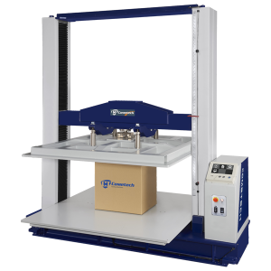 Product Serial : QC-121D2121D2-Box Compression tester Confirm to ISO 12048、ISO 2872、ASTM D4169、TAPPI T804、GB T4857-4、 JIS-Z-0403-2、ASTM D642、GBIT 16491、DIN 55440-1 Standard