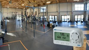 HOBO CO2 Data Logger membantu memncegah penyebaran covid19 di Gym