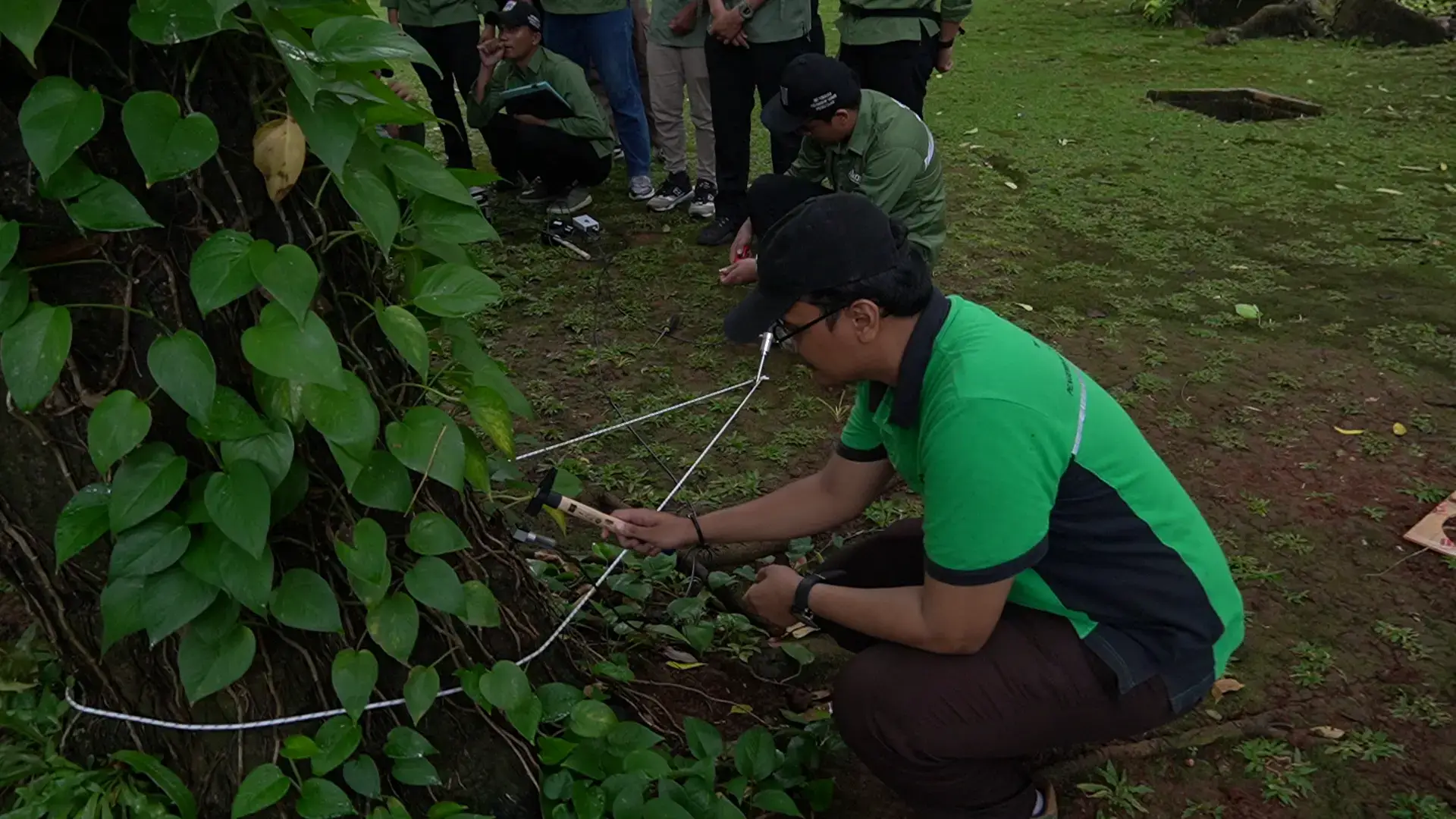 training alat deteksi akar pohon FAKOPP Root Detector dinas pertamanan DKI Jakarta